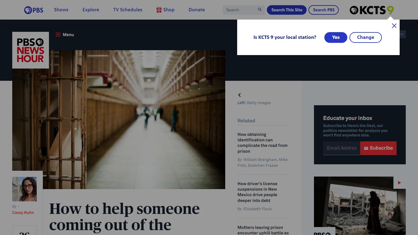 How to help someone coming out of the criminal justice system